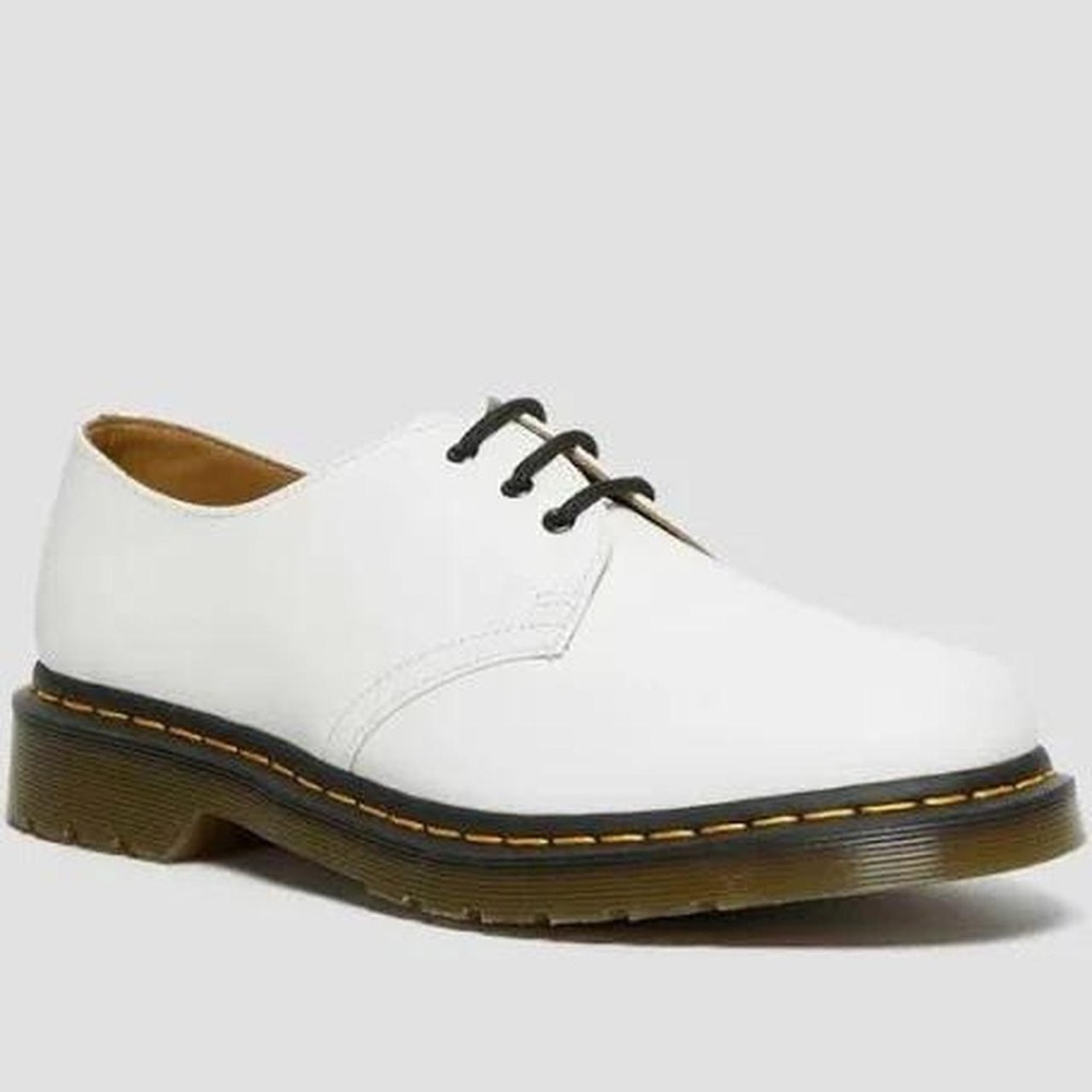White Low DocMartens